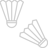 Shuttlecock vector