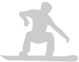 Snowboarding vector