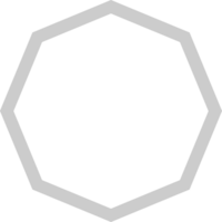 Octagon vector