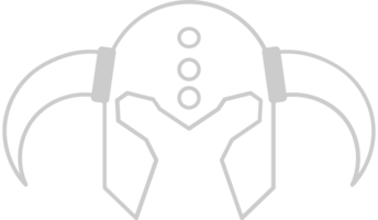 Viking Helmet vector