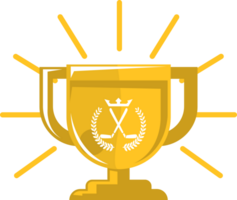 hockey trophy vector