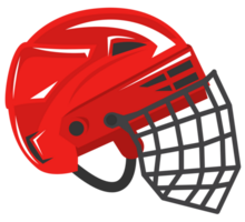 hockey helmet vector