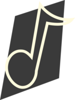 music symbol vector