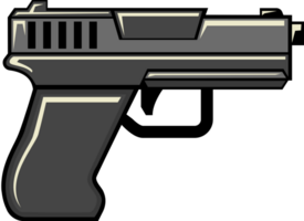 pistola vector