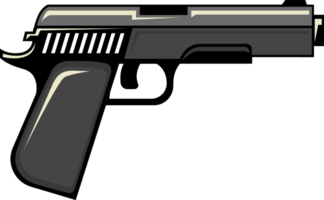 pistola vector