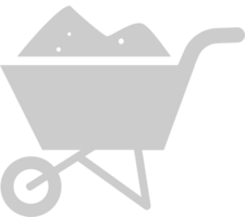 Wheelbarrow vector