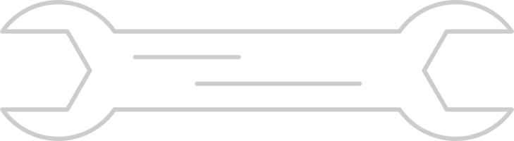 llave inglesa vector