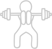 Weight Lifting vector