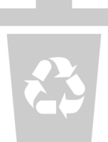 tacho de reciclaje vector