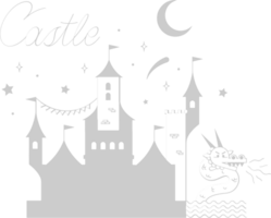 Castle vector