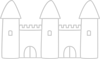 Castle vector