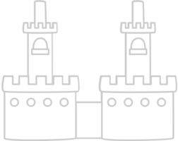 Castle  vector