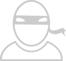 Crime criminal face vector