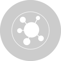 moléculas químicas vector