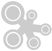 Chemistry molecules  vector