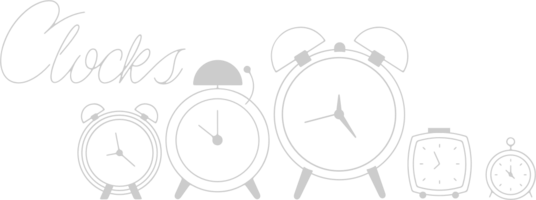 Clocks vector