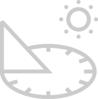 Sun Dial vector