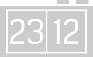 Digital Clock vector