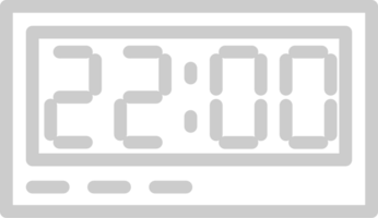 Digital Clock vector