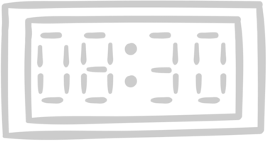 Digital Clock vector