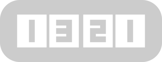 Digital Clock vector