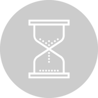 Hourglass vector