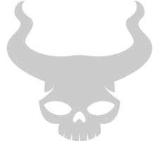 calavera del diablo vector