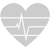 Heartbeat shape vector