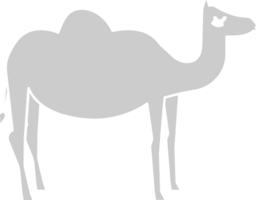 Egipto icono camello vector