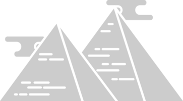 Egyptian pyramids vector