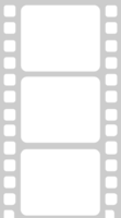 tira de película vector