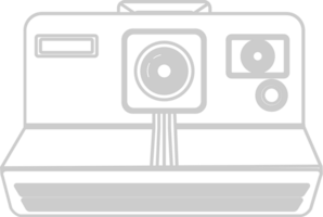 Camera film vector