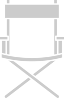 silla de director vector