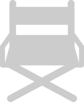 Director chair vector