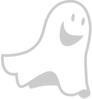 Ghost outline vector