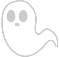 Ghost outline vector