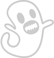 Ghost outline vector