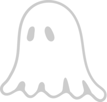 Ghost outline vector