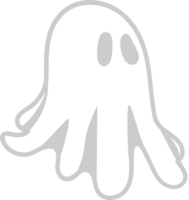 Ghost outline vector