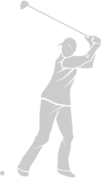 golfista vector