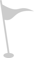 Golf flag vector