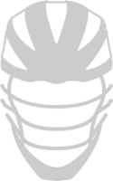 Lacrosse helmet vector