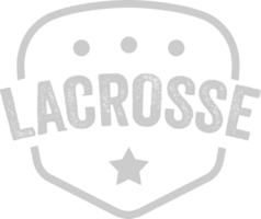 Lacrosse badge vector