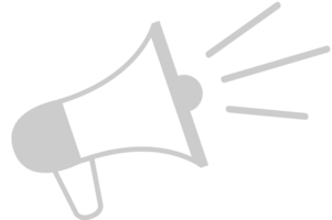 Megaphone outline vector