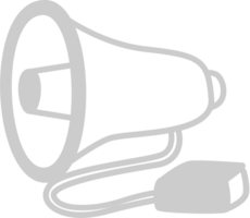 Megaphone outline vector