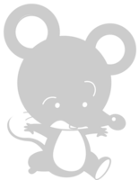 Mouse animal cute vector