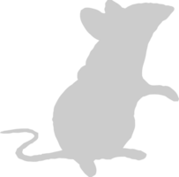 animal ratón vector
