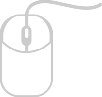 Mouse computer outline vector