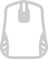 Mouse computer outline vector