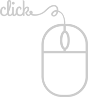 Mouse right click vector